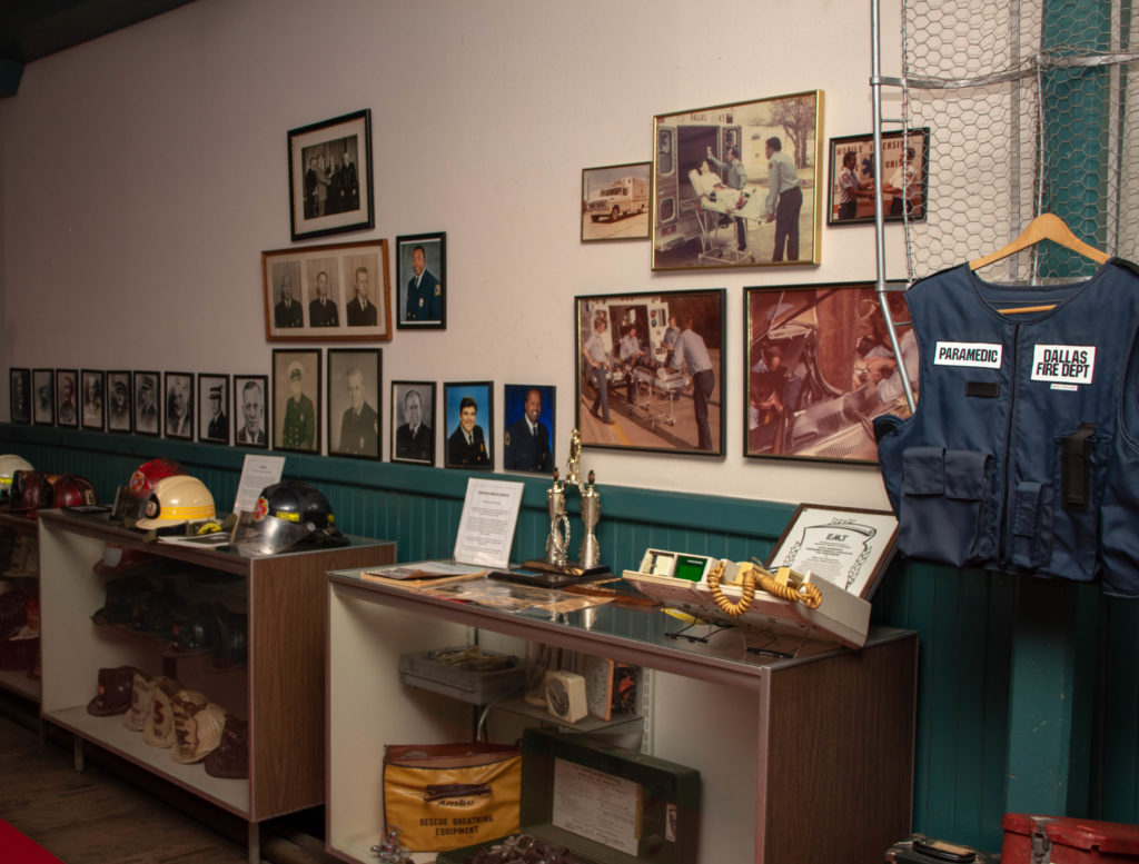 picture of dallas firefighting museum exhibit 