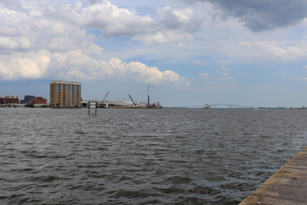 picture of Fort McHenry perimeter 