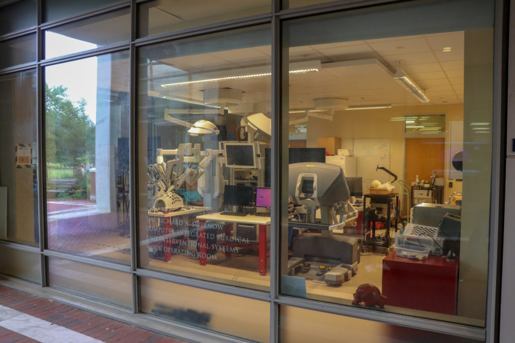 picture of Johns Hopkins University lab