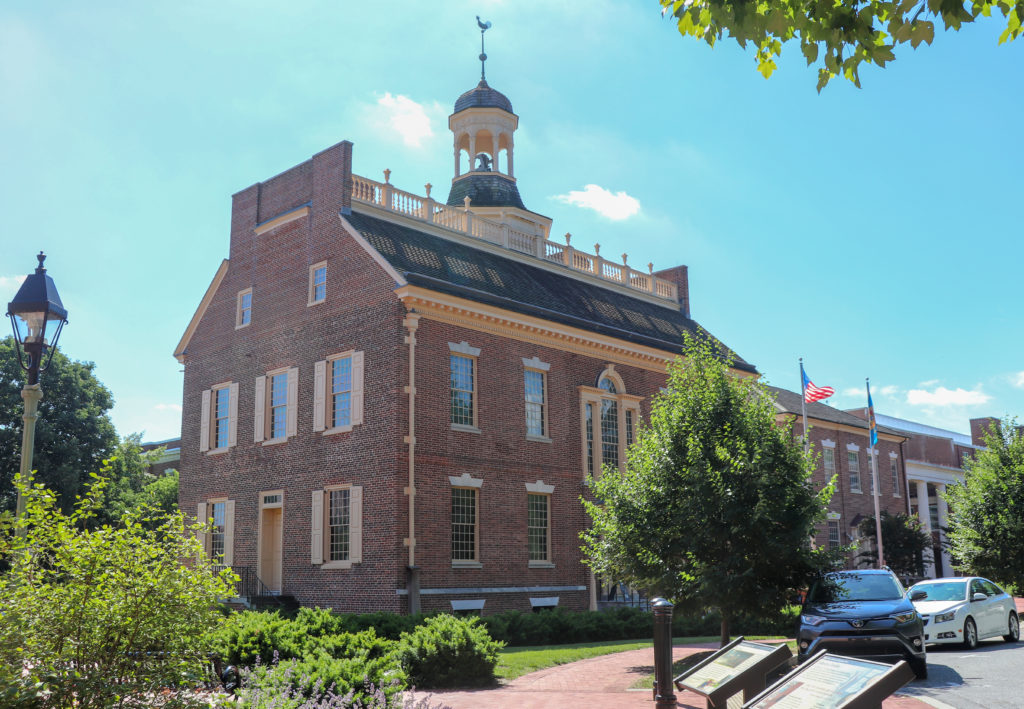 picture of Delaware old state house