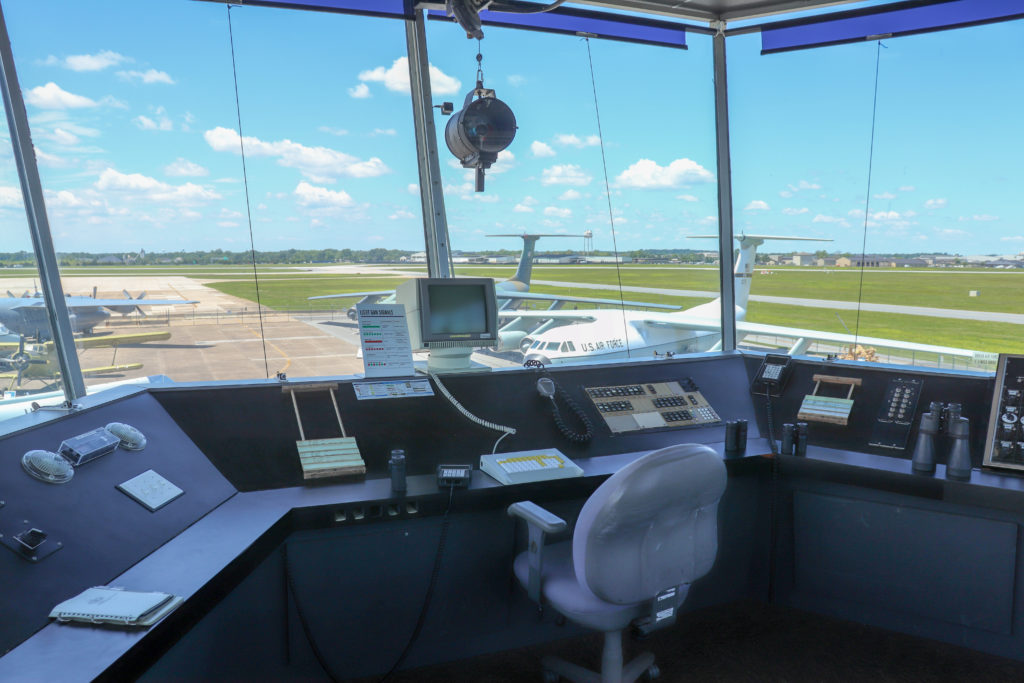 picture of tower at air mobility command museum